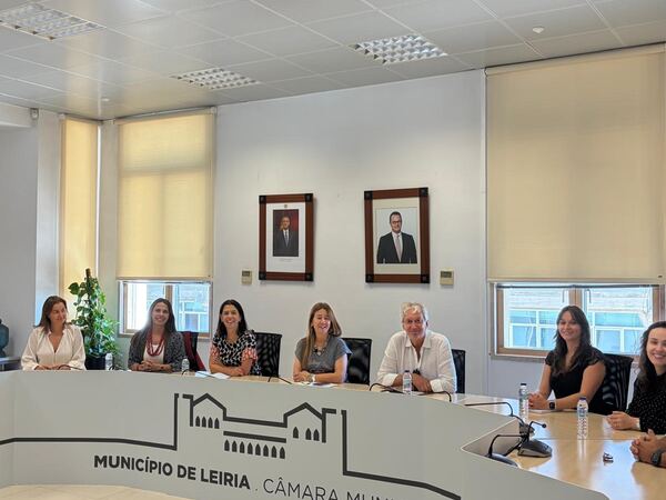 Reunião no Município de Leiria